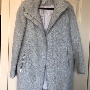 Wool dress coat